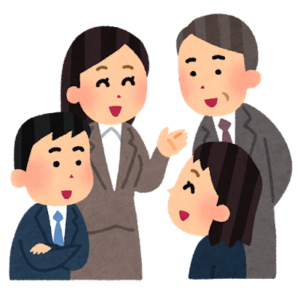 会社員のイラスト