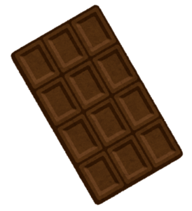 チョコレートのイラスト