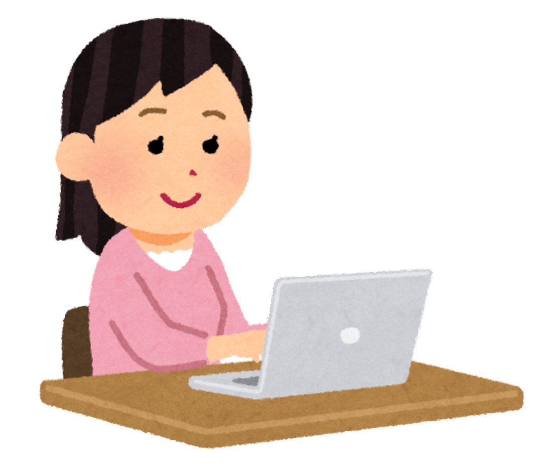 パソコン　女性