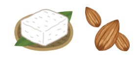 豆腐　アーモンド