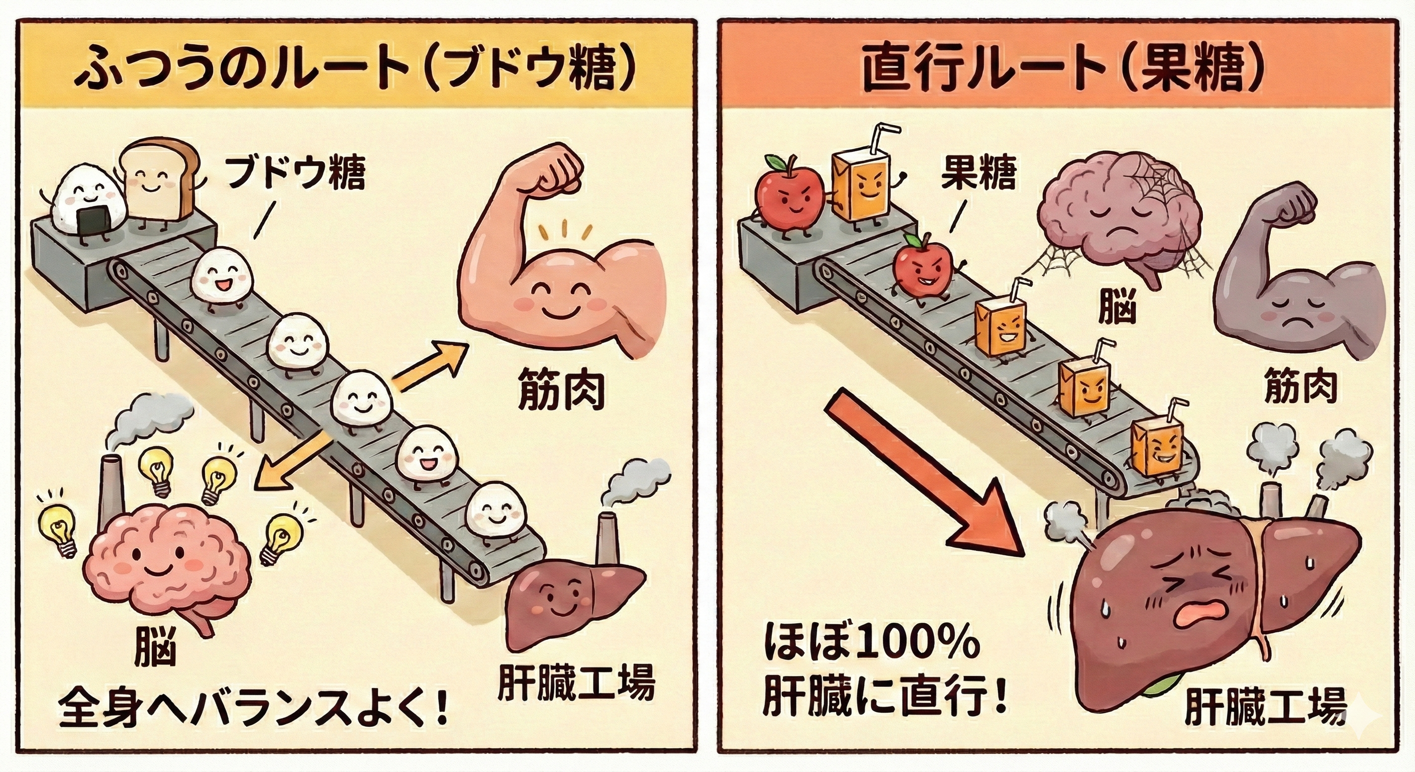 糖 ブドウ糖 果糖