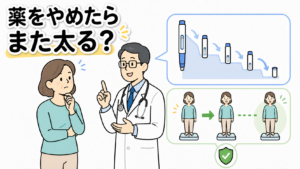 肥満治療はやめ方が大切のアイキャッチ