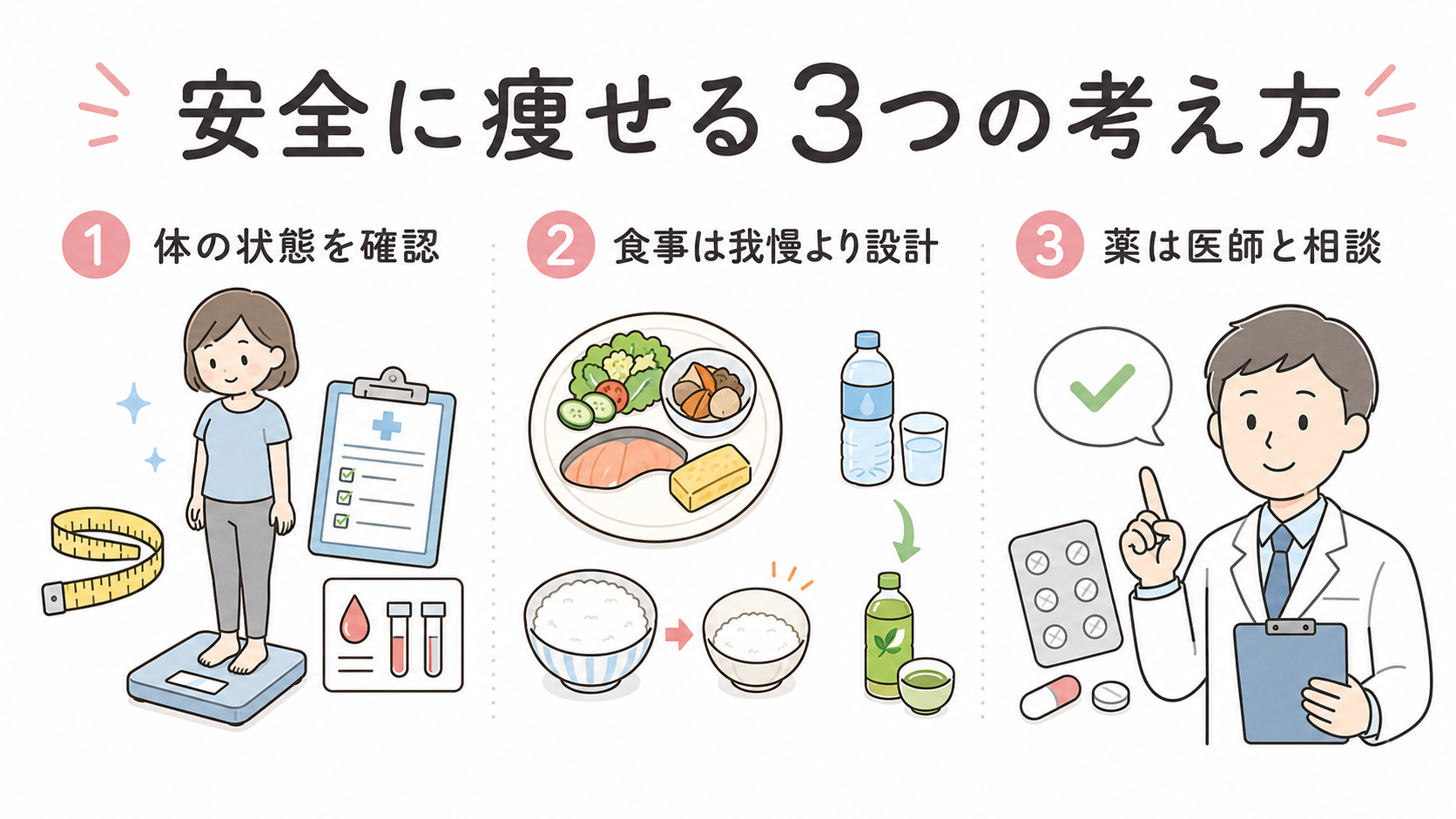 安全に痩せる考え方