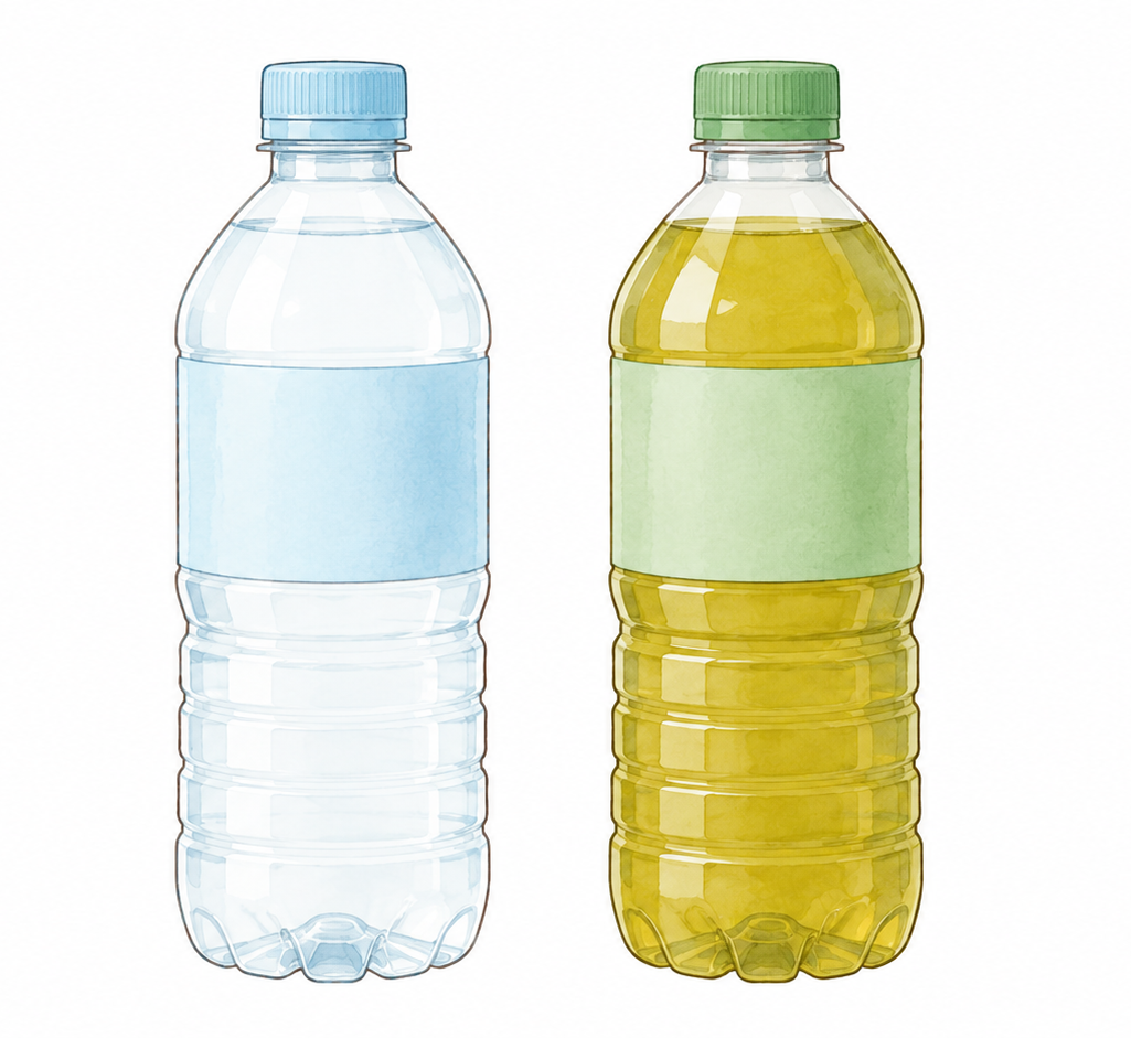 水とお茶